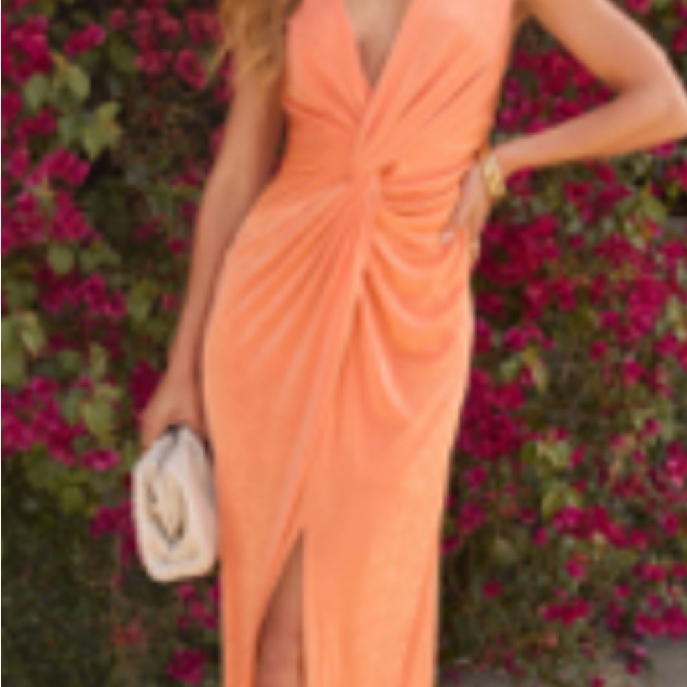 Vici Vibrant Orange Dress